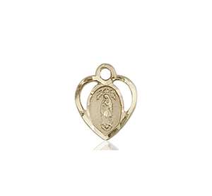 5422KT <br/>14kt Gold O/L of Guadalupe Medal