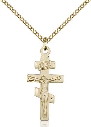 5424GF/18GF <br/>Gold Filled Crucifix Pendant