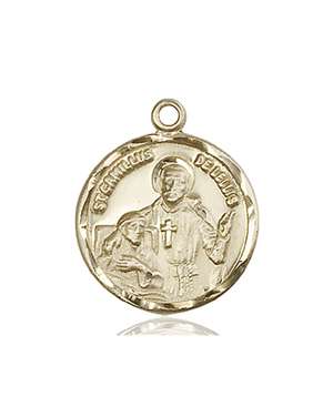 5425KT <br/>14kt Gold St. Camillus of Lellis Medal