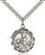 5425SS/24S <br/>Sterling Silver St. Camillus of Lellis Pendant