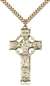 5459GF/24G <br/>Gold Filled Celtic Cross Pendant