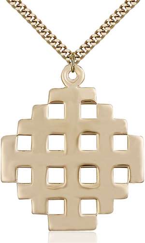 5548GF/24G <br/>Gold Filled Cross Pendant