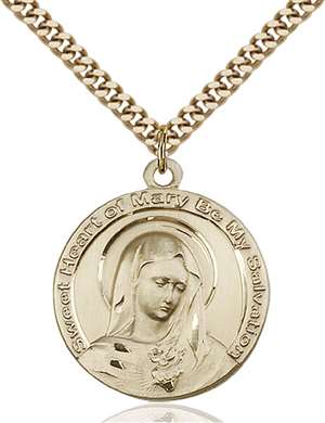 5625GF/24G <br/>Gold Filled Mary Pendant