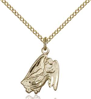 5642GF/18GF <br/>Gold Filled Guardian Angel Pendant