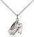 5642SS/18SS <br/>Sterling Silver Guardian Angel Pendant