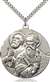 5660SS/24S <br/>Sterling Silver Sts. Peter & Paul Pendant