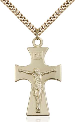 5674GF/24G <br/>Gold Filled Celtic Crucifix Pendant