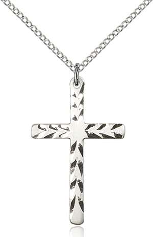 5677SS/18SS <br/>Sterling Silver Cross Pendant