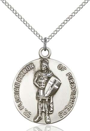 5687SS/18SS <br/>Sterling Silver St. Florain Pendant