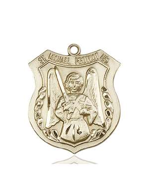 5696KT <br/>14kt Gold St. Michael the Archangel Medal