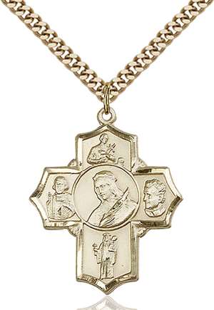 5698GF/24G <br/>Gold Filled Philomena/Vian/Bos/Jude/Ger Pendant