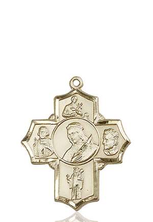 5698KT <br/>14kt Gold Philomena/Vian/Bos/Jude/Ger Medal
