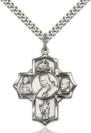 5698SS/24S <br/>Sterling Silver Philomena/Vian/Bos/Jude/Ger Pendan