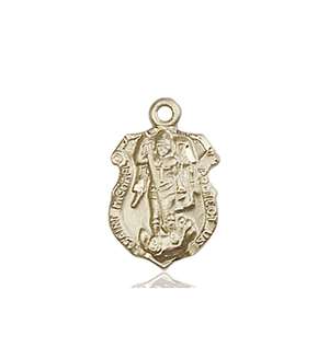 5699KT <br/>14kt Gold St. Michael the Archangel Medal