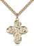 5700GF/24G <br/>Gold Filled Franciscan 4-Way Pendant