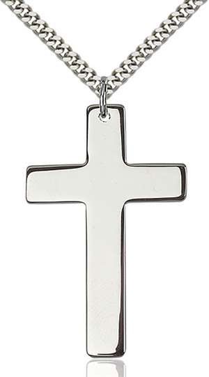 5735SS/24S <br/>Sterling Silver Cross Pendant