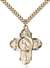 5741GF/24G <br/>Gold Filled 5-Way / Football Pendant