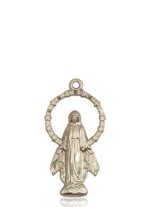 5902KT <br/>14kt Gold Miraculous Medal