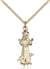 5905GF/18GF <br/>Gold Filled St. Francis Pendant