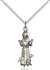 5905SS/18SS <br/>Sterling Silver St. Francis Pendant