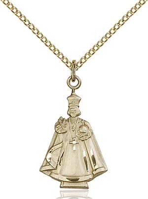 5909GF/18GF <br/>Gold Filled Infant Figure Pendant