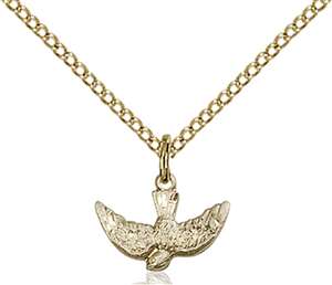 5911GF/18GF <br/>Gold Filled Holy Spirit Pendant