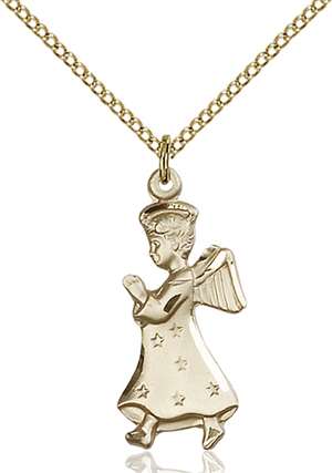 5915GF/18GF <br/>Gold Filled Angel Pendant