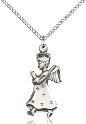 5915SS/18SS <br/>Sterling Silver Angel Pendant