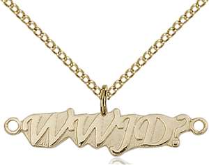 5916GF/18GF <br/>Gold Filled WWJD Pendant