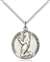 5919SS/18SS <br/>Sterling Silver St. Bernadette Pendant