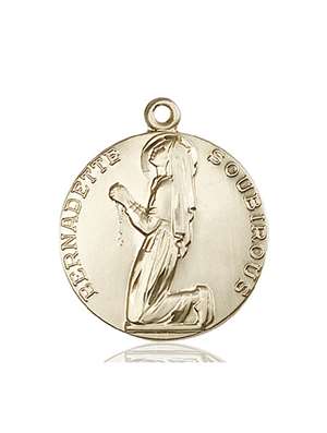 5920KT <br/>14kt Gold St. Bernadette Medal