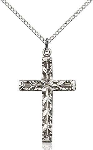 5921SS/18SS <br/>Sterling Silver Cross Pendant