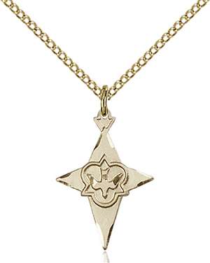 5928GF/18GF <br/>Gold Filled Cross Pendant