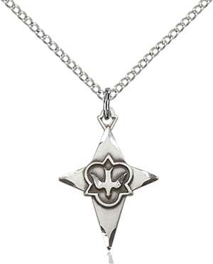 5928SS/18SS <br/>Sterling Silver Cross Pendant