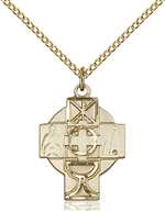 5929GF/18GF <br/>Gold Filled Rcia Pendant