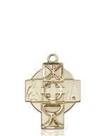 5929KT <br/>14kt Gold Rcia Medal