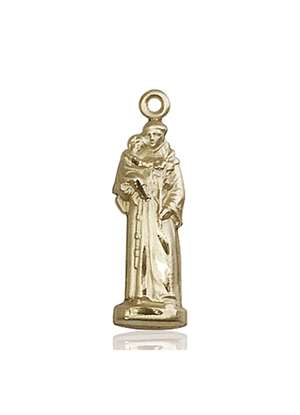 5933KT <br/>14kt Gold St. Anthony Medal