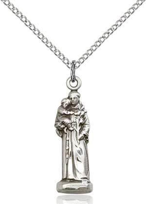 5933SS/18SS <br/>Sterling Silver St. Anthony Pendant