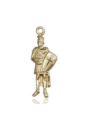 5936KT <br/>14kt Gold St. Florain Medal