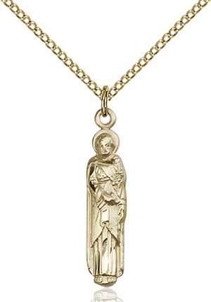 5937GF/18GF <br/>Gold Filled St. Joseph Pendant