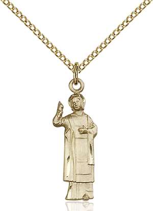 5938GF/18GF <br/>Gold Filled St. Florian Pendant