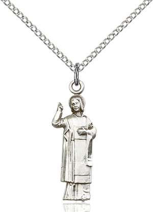 5938SS/18SS <br/>Sterling Silver St. Florian Pendant