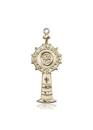 5945KT <br/>14kt Gold Monstrance Medal