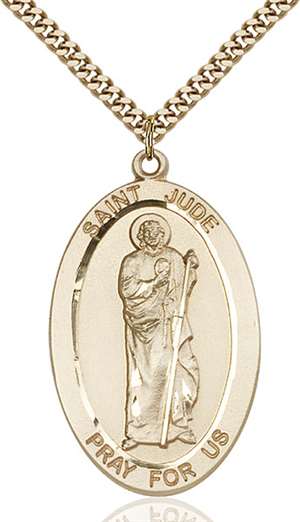 5951GF/24G <br/>Gold Filled St. Jude Pendant