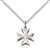 5992SS-CX/18SS <br/>Sterling Silver Maltese Cross Pendant