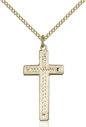 6003GF/18GF <br/>Gold Filled Cross Pendant