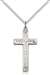 6003SS/18SS <br/>Sterling Silver Cross Pendant