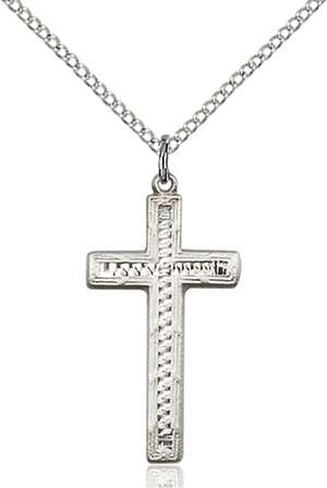 6003SS/18SS <br/>Sterling Silver Cross Pendant