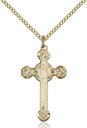 6006GF/18GF <br/>Gold Filled Cross Pendant