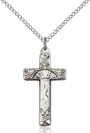 6009SS/18SS <br/>Sterling Silver Cross Pendant